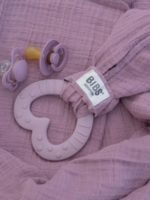 BIBS Комплект из 2-х  муслиновых пеленок Cuddle Cloth Heather 70х70см — изображение 3