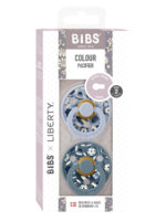 BIBS Набор из 2-х пустышек Liberty Colour Bobo/Dusty Blue 6-18 месяцев — изображение 3