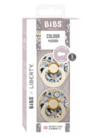 BIBS Набор из 2-х пустышек Liberty Colour Bobo/Ivory Mix 6-18 месяцев — изображение 3