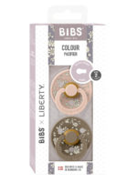 BIBS Набор из 2-х пустышек Liberty Colour Capel/Blush 6-18 месяцев — изображение 3