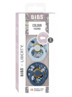 BIBS Набор из 2-х пустышек Liberty Colour Chamomile Lawn/Baby Blue Mix 6-18 месяцев — изображение 3