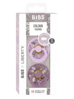 BIBS Набор из 2-х пустышек Liberty Colour Chamomile Lawn/Violet Sky 6-18 месяцев — изображение 3