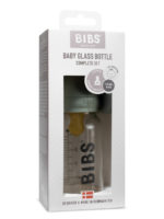 BIBS Стеклянная бутылочка в наборе 110мл Complete Set Sage — изображение 4