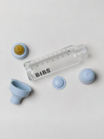 BIBS Стеклянная бутылочка в наборе 225мл Complete Set Baby Blue — изображение 2