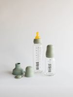 BIBS Стеклянная бутылочка в наборе 225мл Complete Set Sage — изображение 2