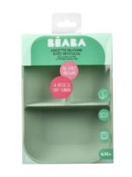 Beaba Тарелка секционная на присоске Sage Green — изображение 4
