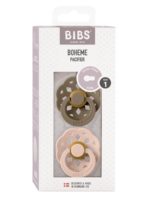 BIBS Набор из 2-х пустышек Boheme Latex Dark Oak/Blush 0-6 месяцев — изображение 3