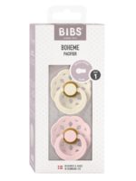 BIBS Набор из 2-х пустышек Boheme Latex Ivory/Blossom 0-6 месяцев — изображение 3
