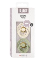 BIBS Набор из 2-х пустышек Boheme Latex Ivory/Sage 6-18 месяцев — изображение 3