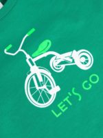Bossa Nova Лонгслив из супрема Let's Go зеленый — изображение 3