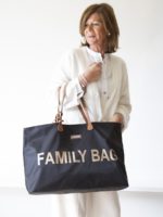 Childhome Сумка для мамы Family Bag Black Gold — изображение 3