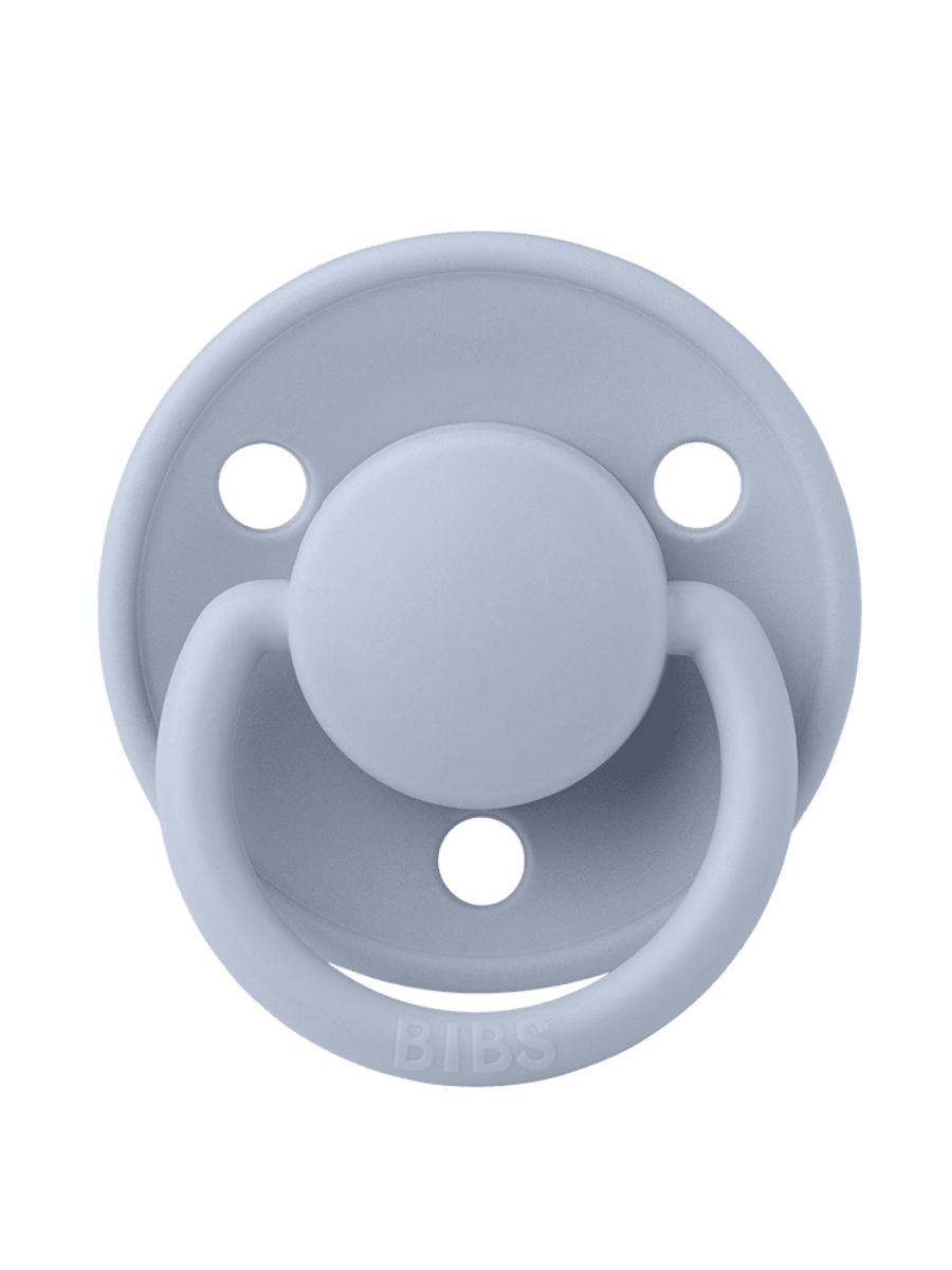 De Lux - Dusty Blue BIBS Пустышка De Lux Silicone Dusty Blue 0-36 месяцев — изображение 1