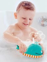 Hape Игрушка для купания Кит пускающий пузырьки — изображение 2
