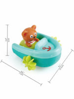 Hape Игрушка для купания Мишка на тюбинге — изображение 7
