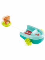 Hape Игрушка для купания Мишка на тюбинге — изображение 6