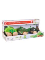 Hape Игрушка-каталка на веревочке Семья лягушек на прогулке — изображение 7