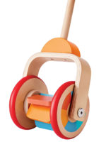 Hape Каталка с ручкой Радуга