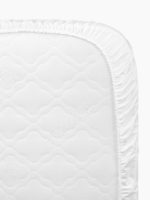 Happy Baby Трикотажная простыня на резинке White 100×70см — изображение 8
