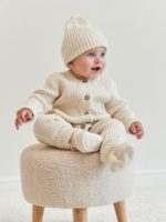 Happy Baby Комбинезон вязаный розовый — изображение 3