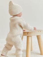 Happy Baby Комбинезон вязаный розовый — изображение 4