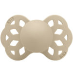 BIBS Пустышка Infinity Silicone Symmetric Vanilla 0-6 месяцев