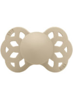 BIBS Пустышка Infinity Silicone Symmetric Vanilla 0-6 месяцев