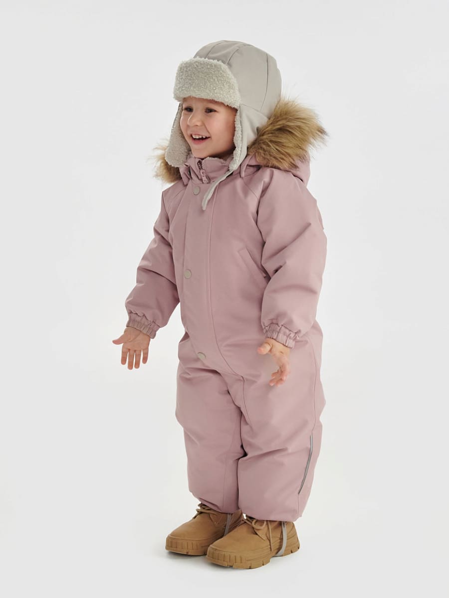 Leokid Зимний комбинезон Hero Pink Bloom (6) Leokid Зимний комбинезон Hero Pink Bloom — изображение 1