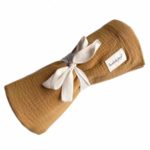 Lovebabytoys Муслиновая пеленка-плед карри 120х120см