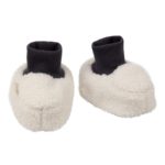 Mansita Демисезонные пинетки Teddy графит-белые