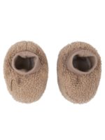 Mansita Демисезонные пинетки Teddy темно-кремовые — изображение 4