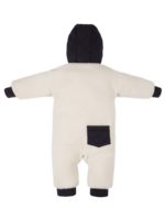Mansita Демисезонный комбинезон Teddy графит-белый — изображение 2
