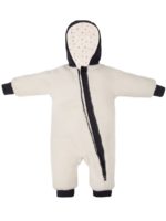 Mansita Демисезонный комбинезон Teddy графит-белый — изображение 3