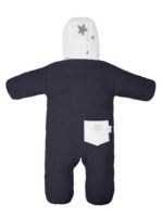 Mansita Демисезонный комбинезон Teddy с закрытыми ножками nova-графит — изображение 3
