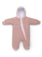 Mansita Демисезонный комбинезон Teddy с закрытыми ножками розовый — изображение 2