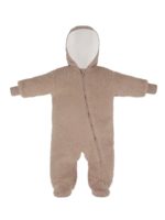 Mansita Демисезонный комбинезон Teddy с закрытыми ножками темно-кремовый