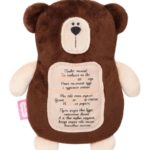 Мякиши Игрушка 3в1 с вишнёвыми косточками Мишка с метрикой