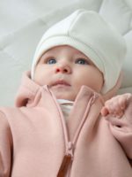 ToucanKids Комбинезон из футера с закрытыми ножками пудра — изображение 4