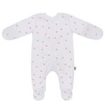 ToucanKids Комбинезон-слип с закрытыми ножками сердечки