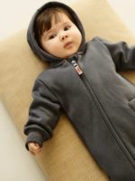 ToucanKids Комбинезон из футера с закрытыми ножками графит — изображение 5