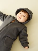 ToucanKids Комбинезон из футера с закрытыми ножками графит — изображение 6