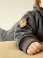 ToucanKids Комбинезон из футера с закрытыми ножками графит — изображение 9