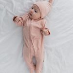 ToucanKids Комбинезон-слип на молнии светлая пудра