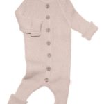 ToucanKids Комбинезон вязаный Simple бежево-розовый
