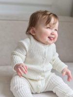 ToucanKids Комбинезон вязаный Simple экрю — изображение 5