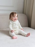ToucanKids Комбинезон вязаный Simple экрю — изображение 7