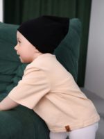 ToucanKids Летняя шапка из кулирки черная — изображение 2