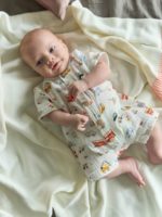 ToucanKids Плед вязаный Simple экрю пудра 100х80см — изображение 4