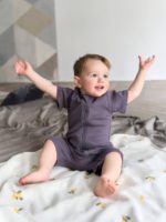 ToucanKids Плед вязаный Simple лимончики экрю 90х90см — изображение 4