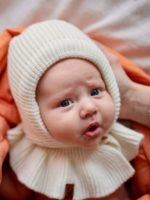 ToucanKids Шапка-капор Мишка экрю — изображение 3