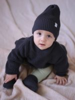 ToucanKids Вязаная шапка Simple графит — изображение 4